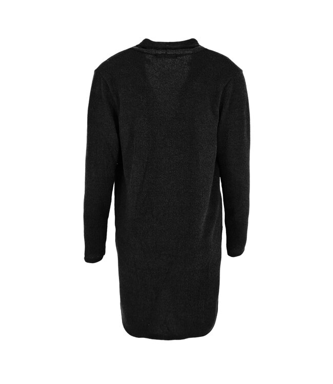 Fos Amsterdam Londa Long Cardigan Black