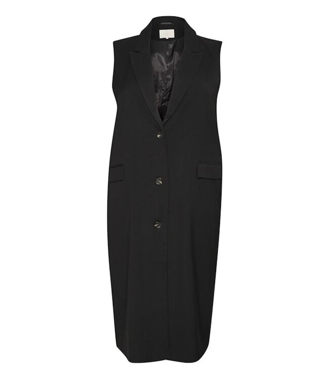 Kaffe Curve Merla Long Waistcoat