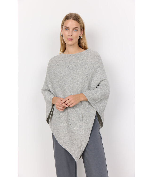 Soya Concept Naga Poncho Grey