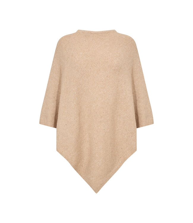 Soya Concept Naga Poncho Sand