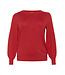 Kaffe Curve Kaffe Curve Loni Pullover Haute Red
