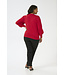 Kaffe Curve Loni Pullover Haute Red