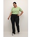Kaffe Curve Dina Bootcut Jeans Black