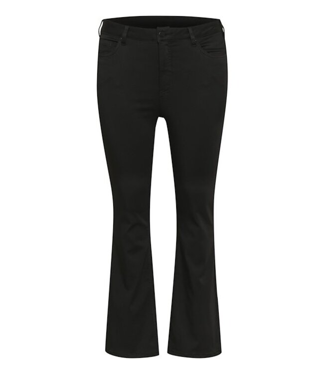 Kaffe Curve Dina Bootcut Jeans Black