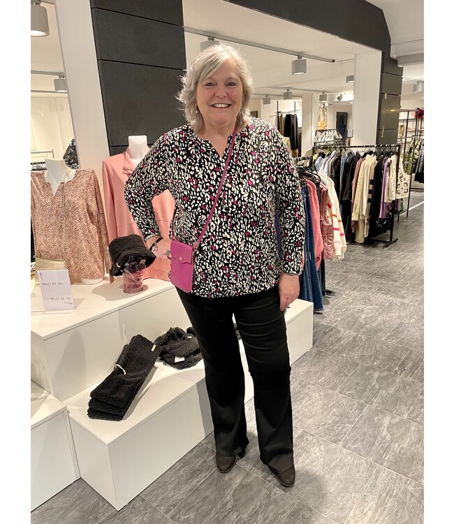 Kaffe Curve Dina Bootcut Jeans Black