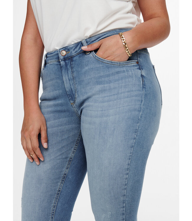 Only Carmakoma Willy Jeans Light Blue Denim
