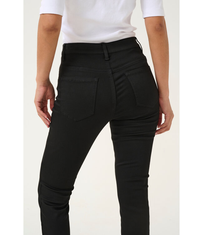 Kaffe Dima High Waist Slim Jeans Black