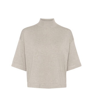 Kaffe Kaffe Lizza Turtleneck Pullover Feather Gray