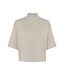 Kaffe Kaffe Lizza Turtleneck Pullover Feather Gray