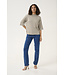 Kaffe Lizza Turtleneck Pullover Feather Gray