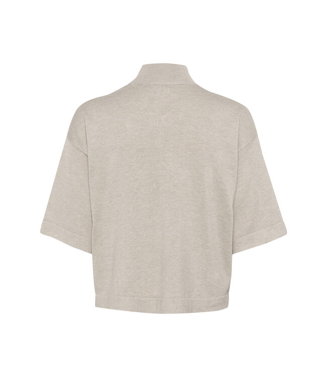 Kaffe Lizza Turtleneck Pullover Feather Gray