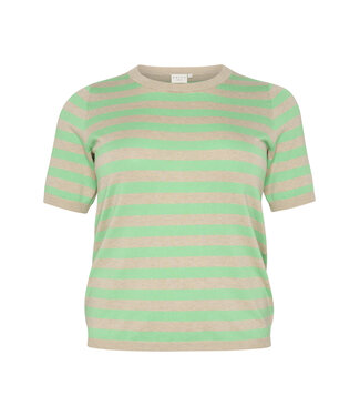 Kaffe Curve Kaffe Curve Lizzy Striped Pullover Spring Bouquet