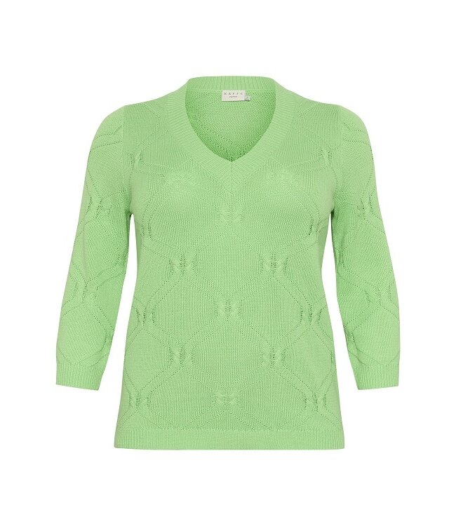 Kaffe Curve Carlie Knit Pullover Spring Bouquet