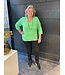 Kaffe Curve Carlie Knit Pullover Spring Bouquet