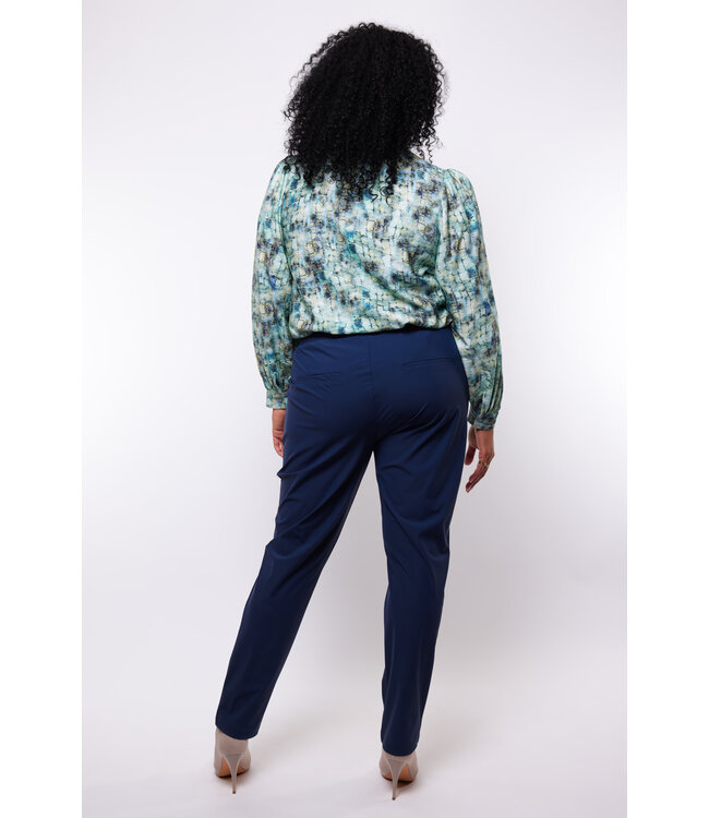 Exxcellent Alyson Pants Navy Blue
