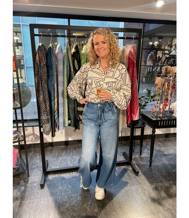 B.Young Kimu Belt Jeans