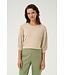 Kaffe Lone 1/2 Sleeve Pullover Feather Gray