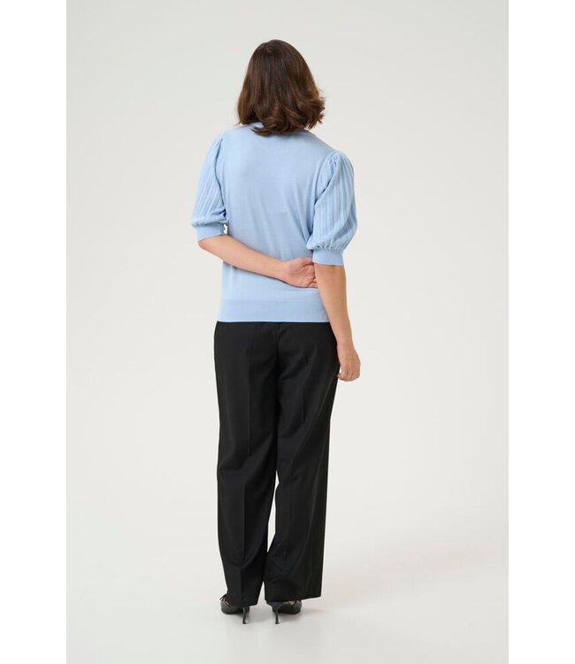 Kaffe Lone 1/2 Sleeve Pullover Soft Chambray