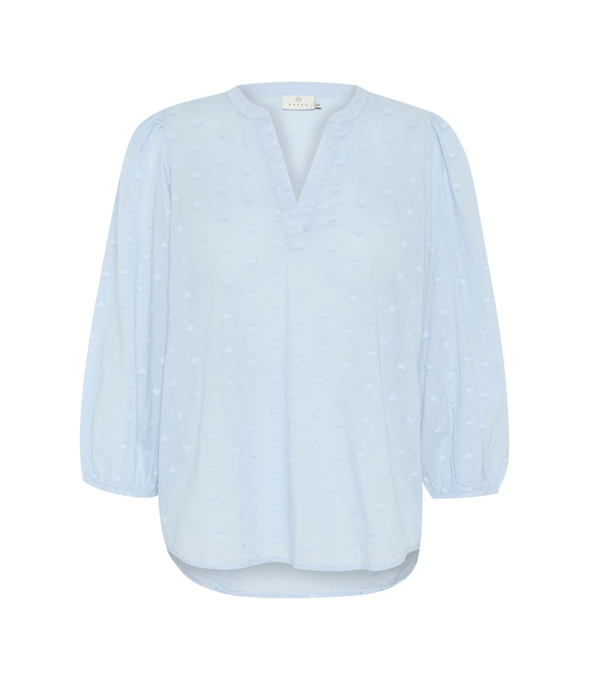 Kaffe Jollia Blouse Soft Chambray