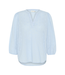 Kaffe Kaffe Jollia Blouse Soft Chambray