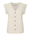 B.Young B.Young Falakka Ruffle Top Sand