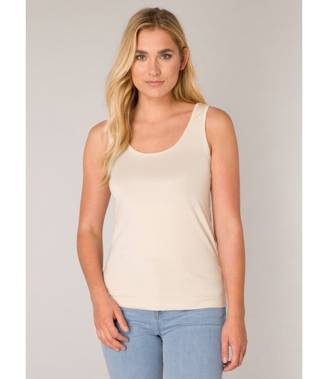 Base Level Yippie Top Light Beige