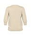 Kaffe Curve Loni 1/2 Sleeve Pullover Feather Gray