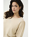 Kaffe Curve Loni 1/2 Sleeve Pullover Feather Gray