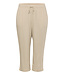 Kaffe Curve Mille Cropped Pants Feather Gray