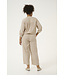 Kaffe Curve Mille Cropped Pants Feather Gray