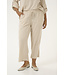 Kaffe Curve Mille Cropped Pants Feather Gray