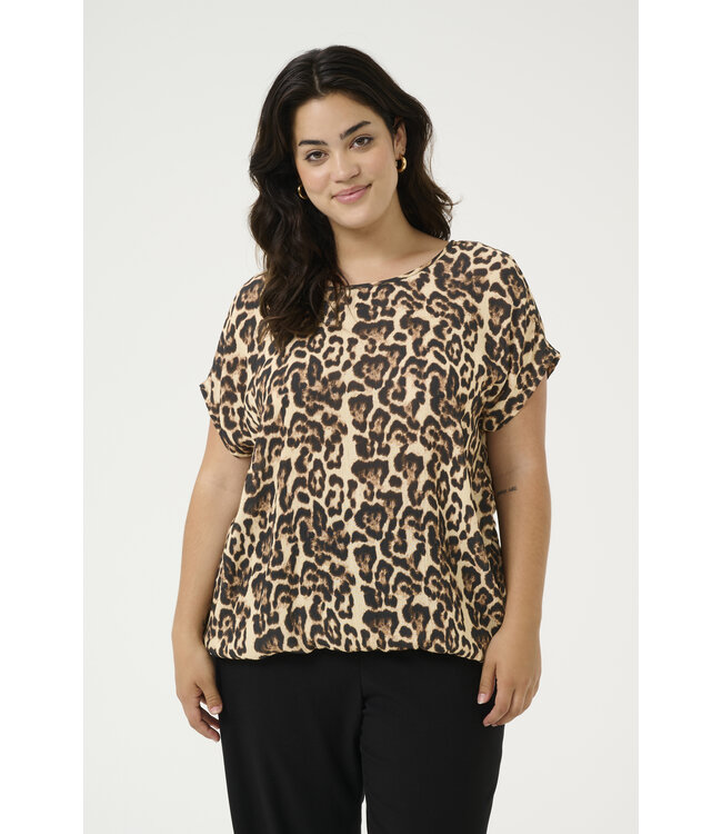 Kaffe Curve Ami Stanley Blouson Leopard