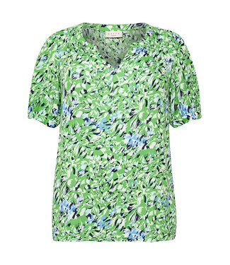 Kaffe Curve Kaffe Curve Mina Green Flower Printblouse