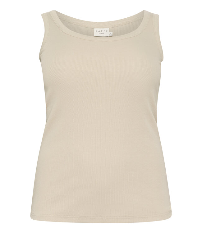Kaffe Curve Carina Tank Top Feather Gray