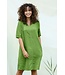 Fos Amsterdam Fos Amsterdam Linde Dress Appelgroen
