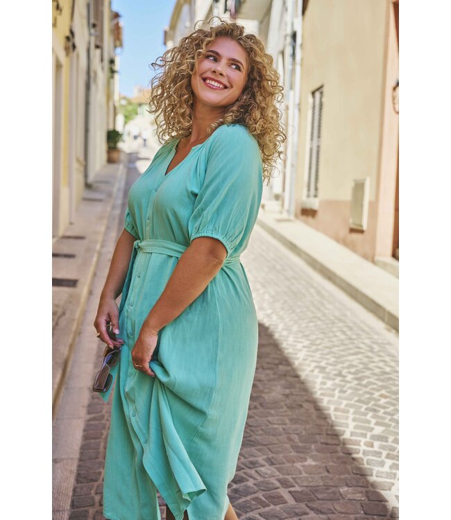 Exxcellent Benita Dress Pool Blue