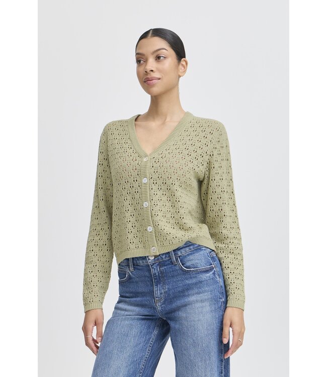 B.Young Najo Cardigan Tea
