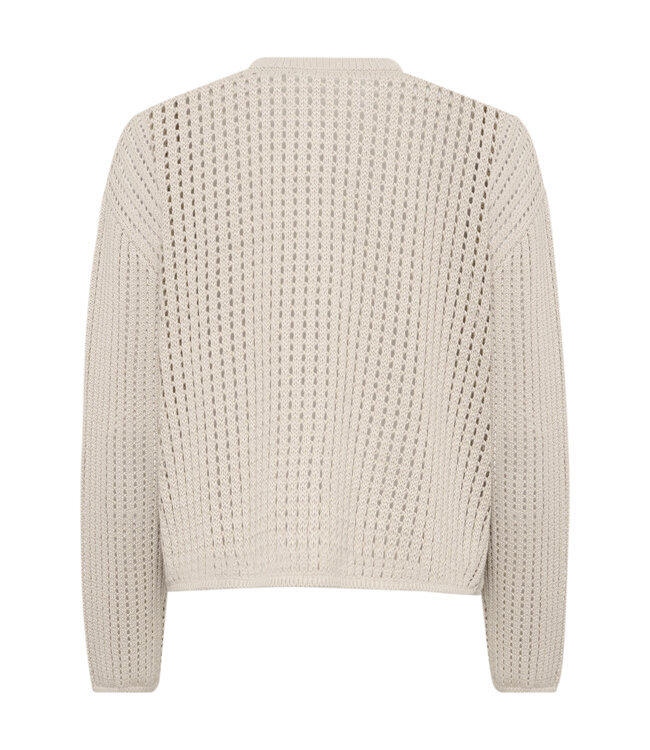 Kaffe Solar Pullover Feather Gray