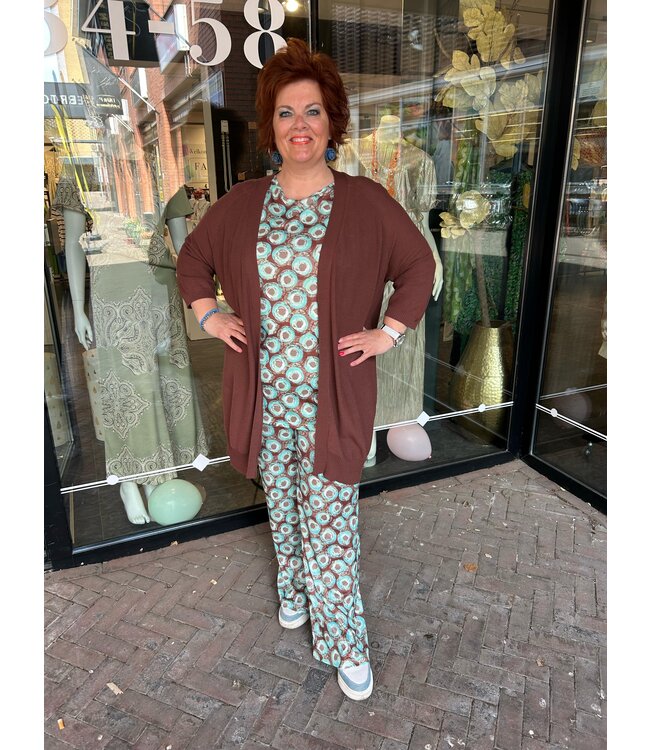 Exxcellent Olina Cardigan Cappuccino