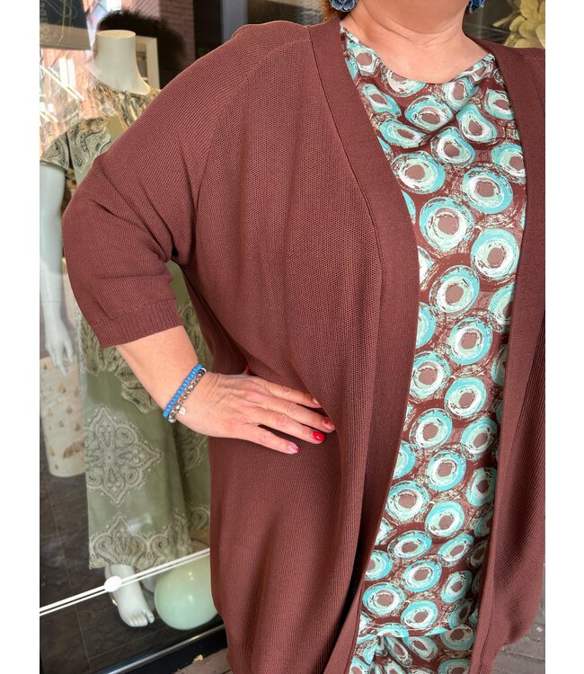 Exxcellent Olina Cardigan Cappuccino