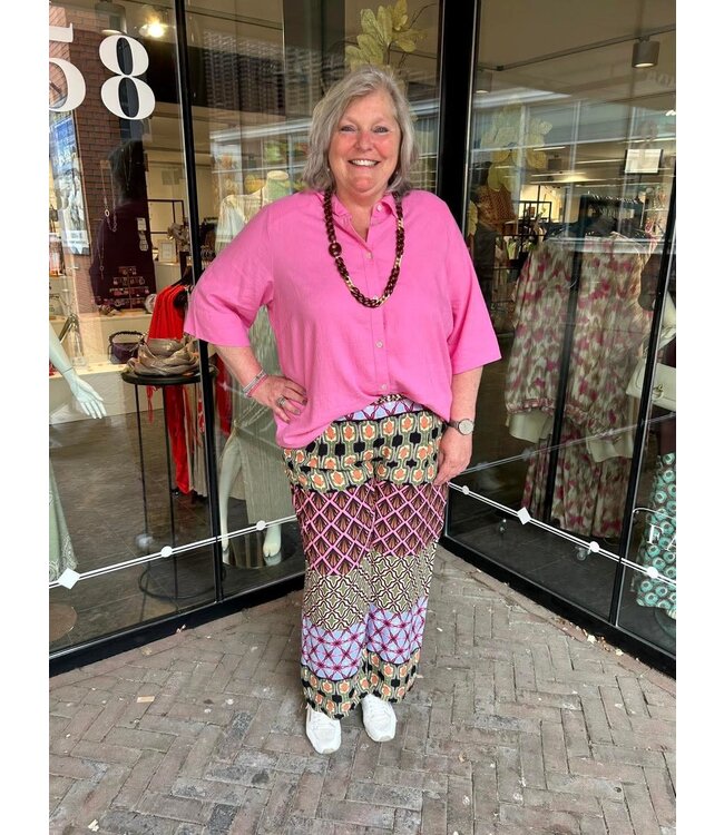 Wasabi Concept Corinna Blouse Wild Rose