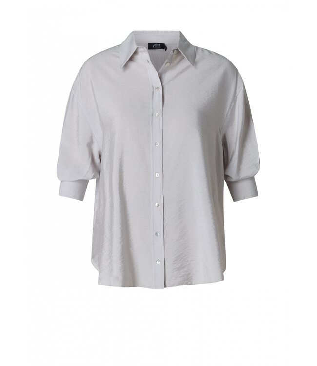 Yesta Umeko Blouse Soft Grey