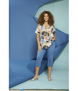 Zhenzi Zhenzi Jazzy Jeans Mid Blue