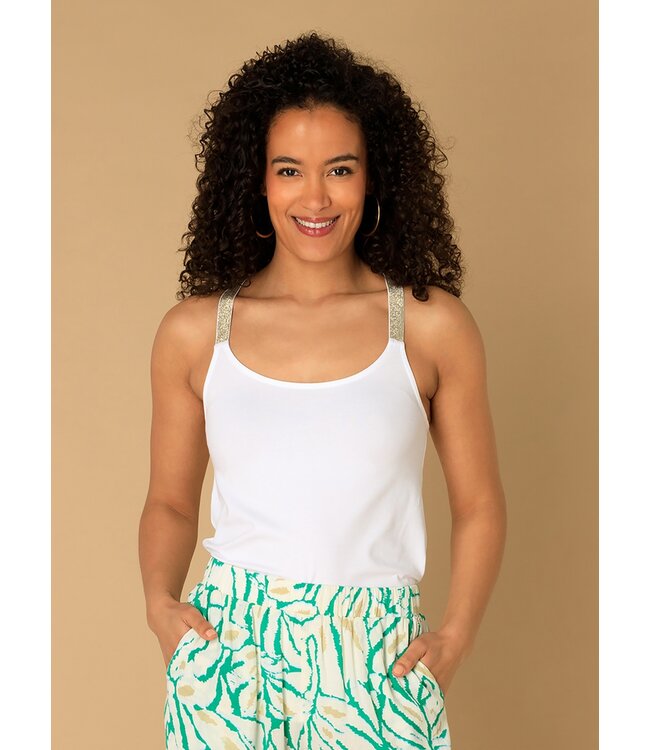 Ivy Beau Molly Top Bright White