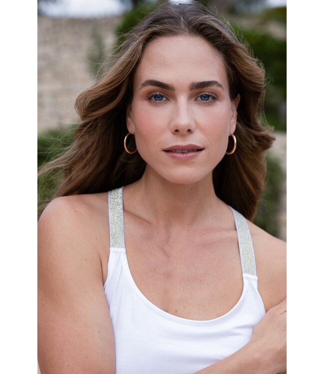 Ivy Beau Molly Top Bright White