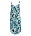 Kaffe Curve Julia Dress Teal Leopard