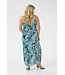 Kaffe Curve Julia Dress Teal Leopard