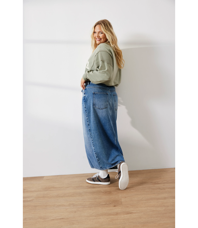 Only Carmakoma Gianna Jeans Skirt