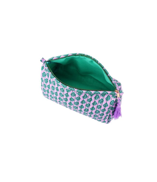 Retro Day Makeup Bag Lilac Big