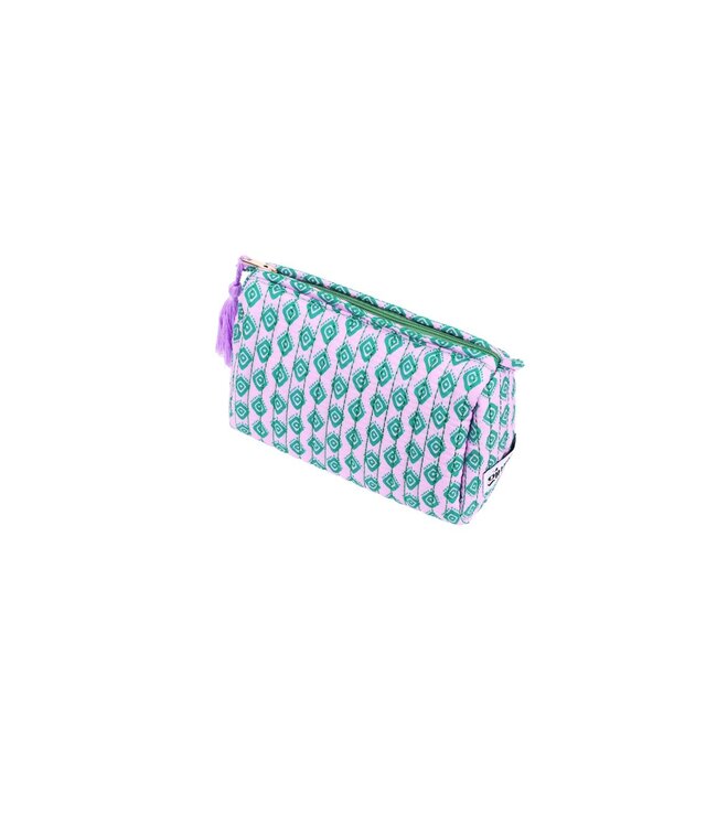 Retro Day Makeup Bag Lilac